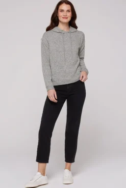 CAMP DAVID & SOCCX Basic Hoodie aus Flauschstrick grey melange greymelange Shop