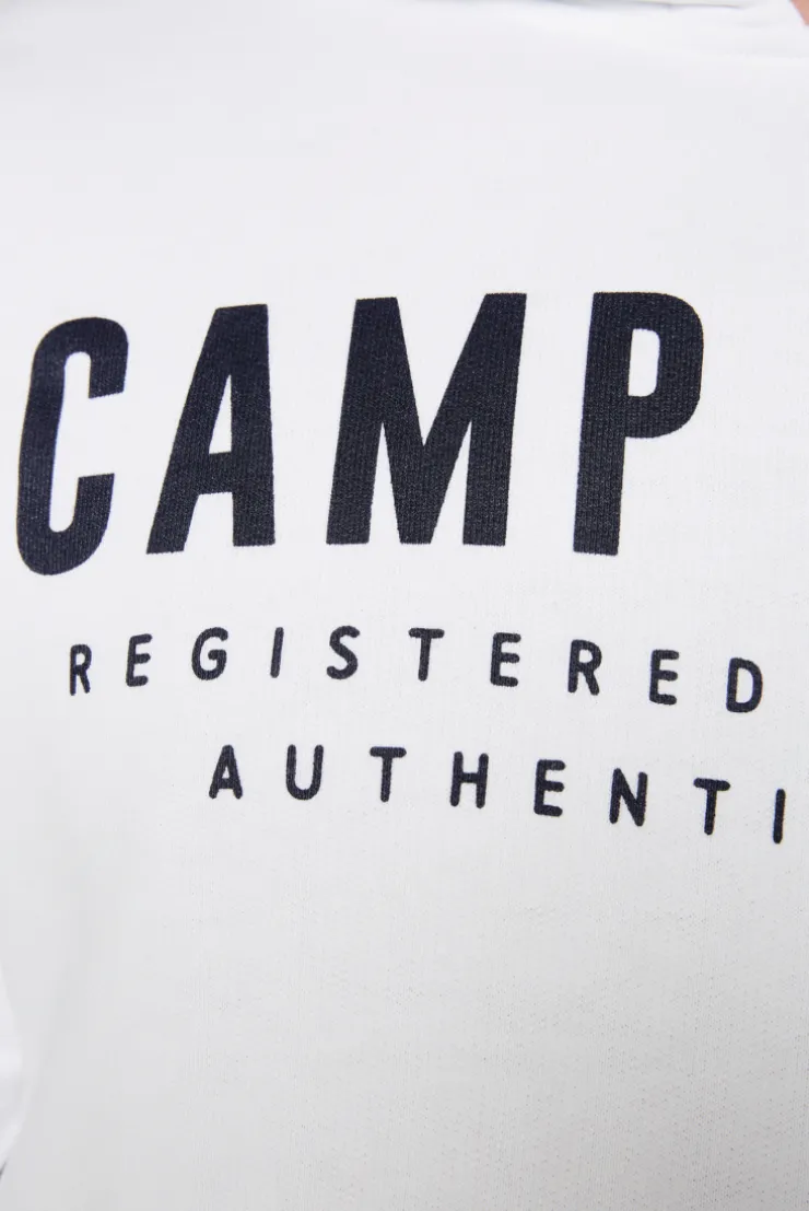 CAMP DAVID & SOCCX Basic Hoodie mit Logo Print opticwhite Shop