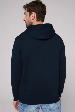 CAMP DAVID & SOCCX Basic Hoodie mit Logo Print blue navy bluenavy Sale