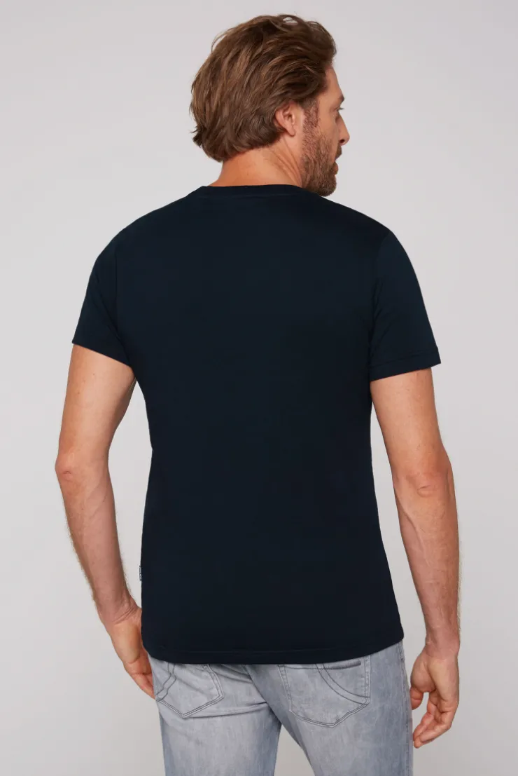 CAMP DAVID & SOCCX Basic Logo T-Shirt blue navy bluenavy Best Sale