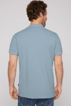CAMP DAVID & SOCCX Basic Pikee-Polo mit Trikotkragen new blue newblue Best