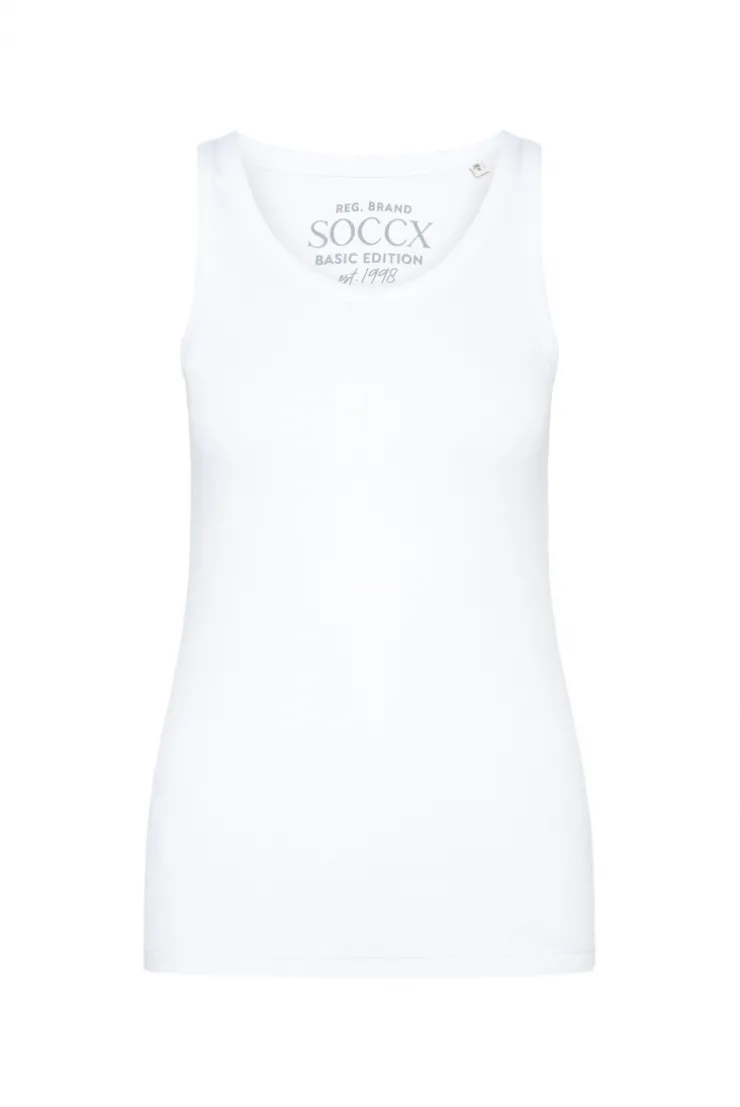 CAMP DAVID & SOCCX Basic Ripptop opticwhite Clearance