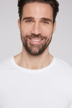 CAMP DAVID & SOCCX Basic T-Shirt mit Rundhalsausschnitt, Doppelpack optic white / optic white opticwhite Hot