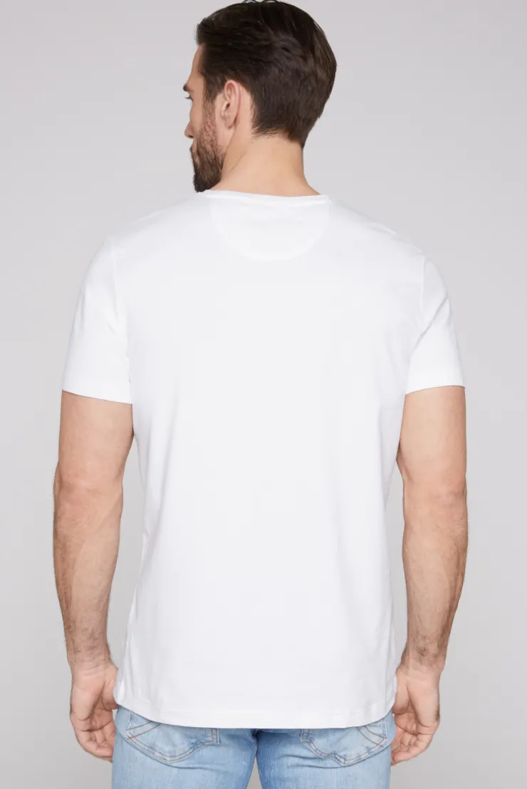 CAMP DAVID & SOCCX Basic T-Shirt mit Rundhalsausschnitt, Doppelpack optic white / optic white opticwhite Hot
