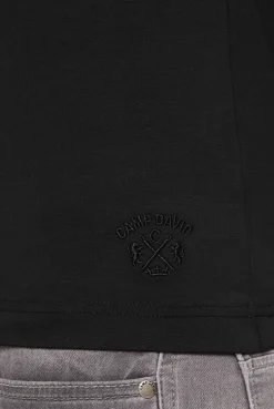 CAMP DAVID & SOCCX Basic T-Shirt mit Rundhalsausschnitt, Doppelpack / black Sale