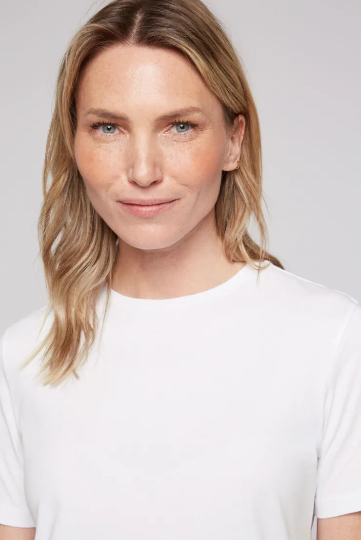 CAMP DAVID & SOCCX Basic T-Shirt mit Rundhalsausschnitt opticwhite Sale
