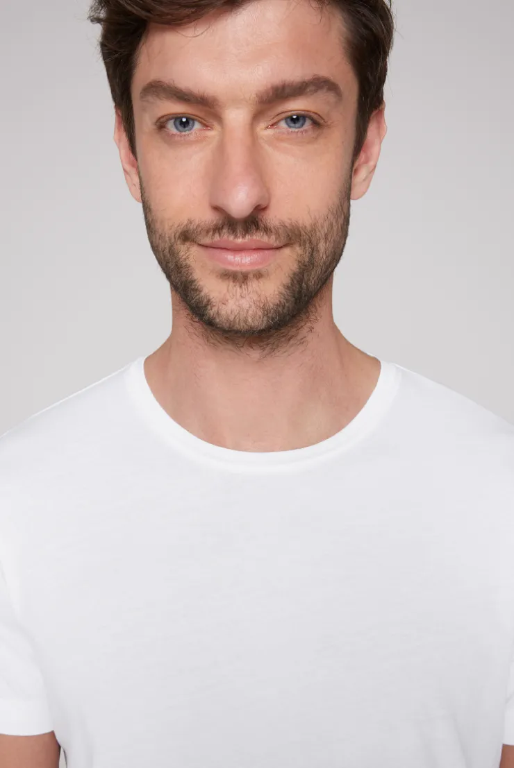 CAMP DAVID & SOCCX Basic T-Shirt Rundhals 2er-Pack opticwhite Fashion