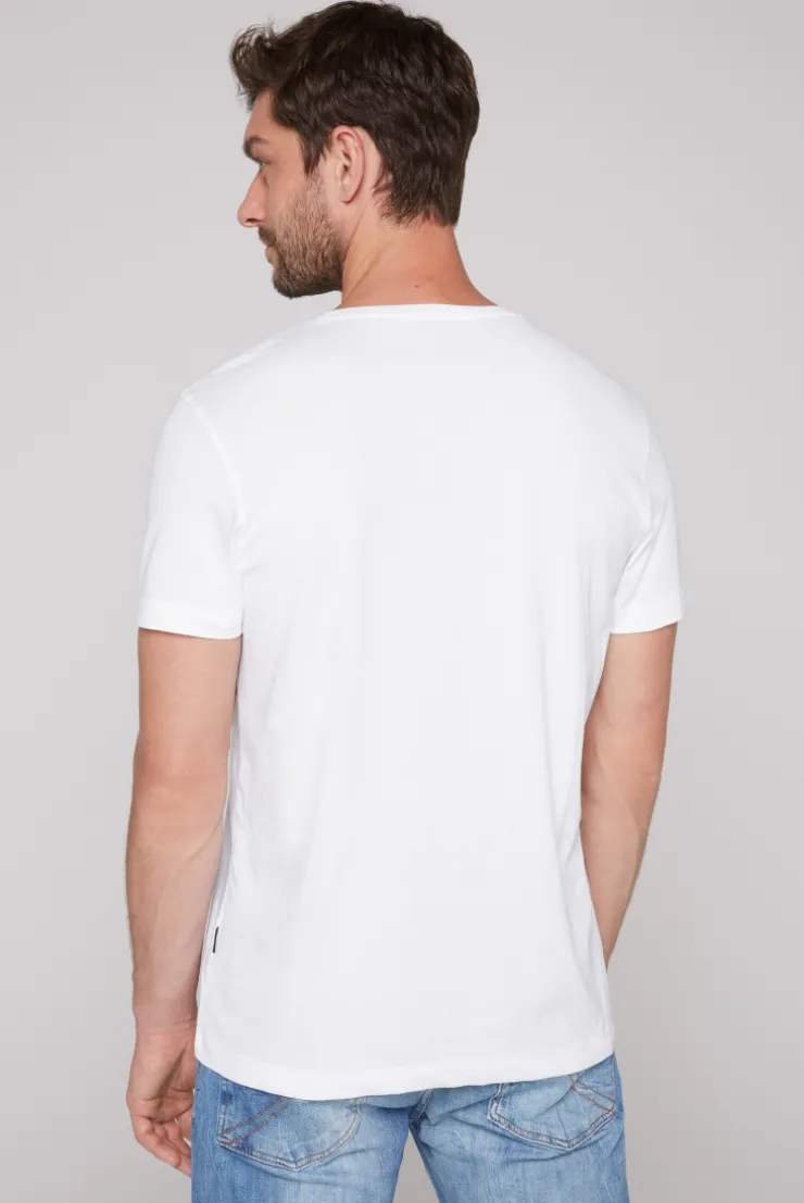 CAMP DAVID & SOCCX Basic T-Shirt Rundhals 2er-Pack opticwhite Fashion