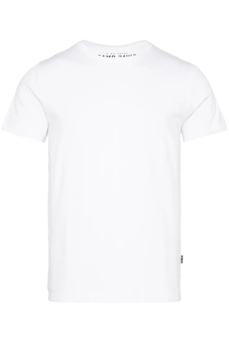 CAMP DAVID & SOCCX Basic T-Shirt Rundhals 2er-Pack opticwhite Fashion