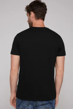 CAMP DAVID & SOCCX Basic T-Shirt  Rundhals 2er-Pack black Cheap