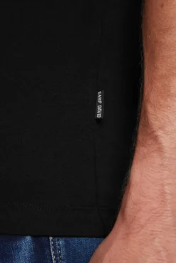 CAMP DAVID & SOCCX Basic T-Shirt  Rundhals 2er-Pack black Cheap