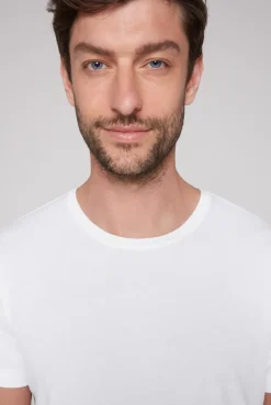 CAMP DAVID & SOCCX Basic T-Shirt Rundhals 2er-Pack opticwhite Clearance
