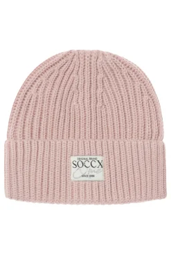 CAMP DAVID & SOCCX Beanie in Rippstrick mit Label Patch rose blush roseblush Hot