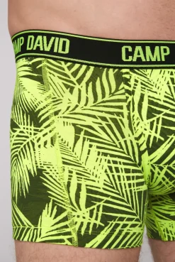 CAMP DAVID & SOCCX Boxershorts mit All Over Print, 2er-Pack aqua / neon lime Sale