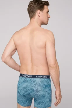 CAMP DAVID & SOCCX Boxershorts mit All Over Print, 2er-Pack khaki / sky blue khakikyblue Online