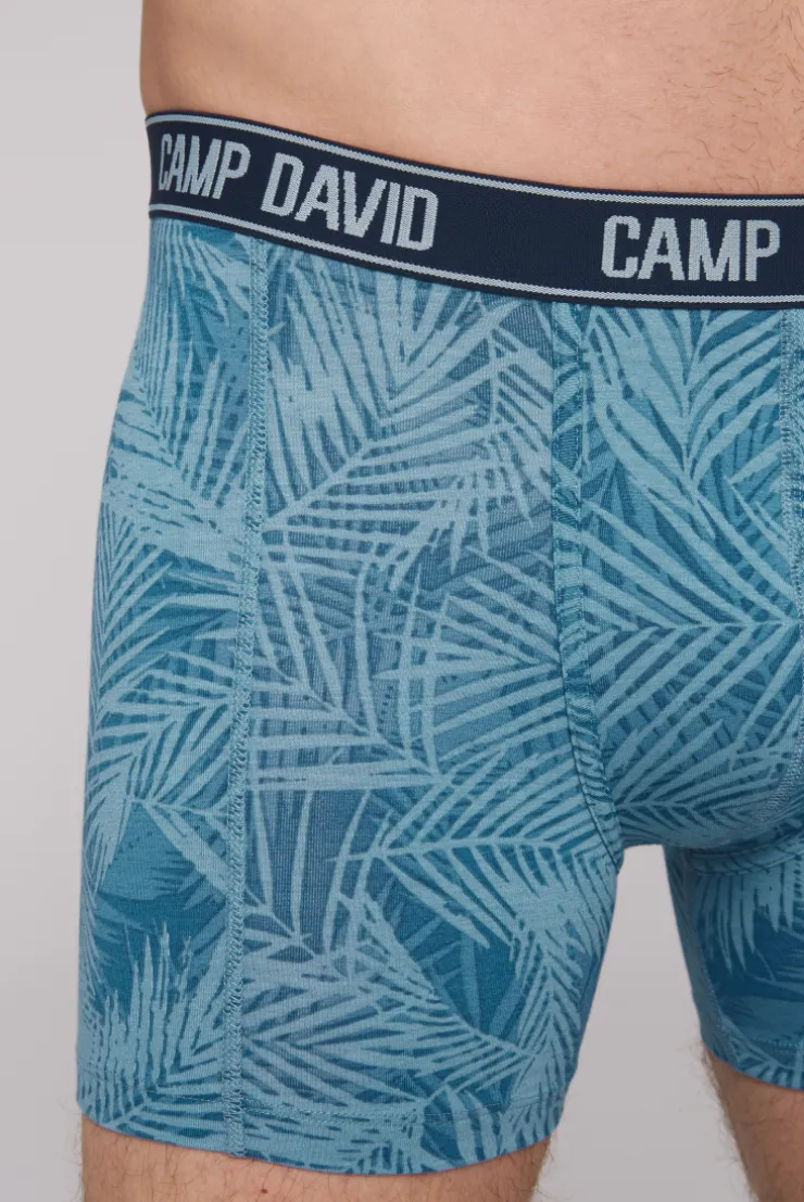 CAMP DAVID & SOCCX Boxershorts mit All Over Print, 2er-Pack khaki / sky blue khakikyblue Online