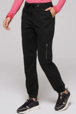 CAMP DAVID & SOCCX Cargohose mit Print Artwork black Clearance