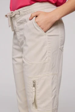 CAMP DAVID & SOCCX Cargohose mit Print Artwork stone beige stonebeige Best Sale