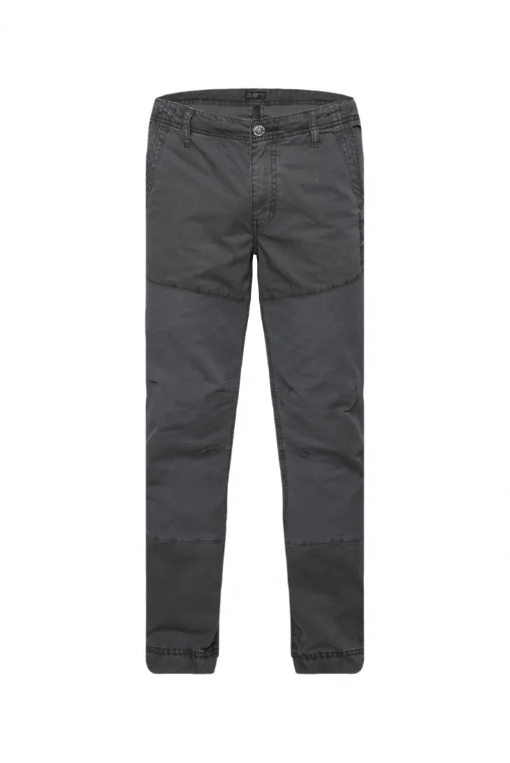 CAMP DAVID & SOCCX Cargohose mit tonigen Canvas-Details granite Best Sale