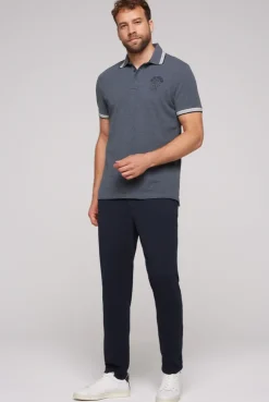 CAMP DAVID & SOCCX Chinohose mit Jogger-Details blue navy bluenavy Discount