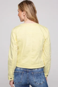 CAMP DAVID & SOCCX Coloured Jeansjacke JE:SSY faded yellow fadedyellow Fashion