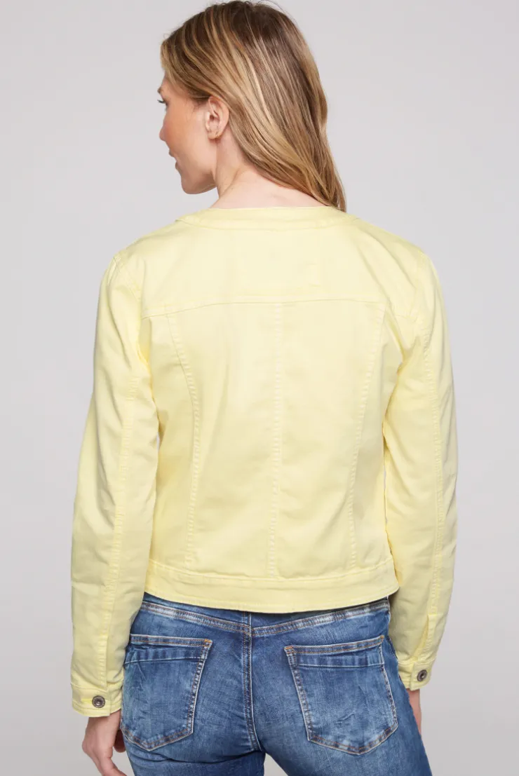 CAMP DAVID & SOCCX Coloured Jeansjacke JE:SSY faded yellow fadedyellow Fashion