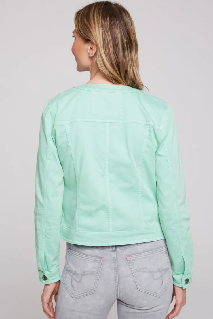CAMP DAVID & SOCCX Coloured Jeansjacke JE:SSY minty leaf washed mintyleafwashed Clearance