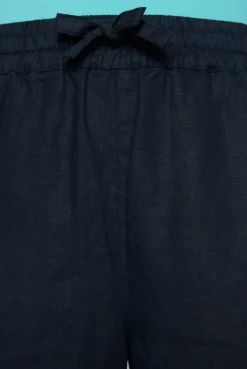 CAMP DAVID & SOCCX Culotte aus Leinen mit Elastikbund blue navy bluenavy Sale