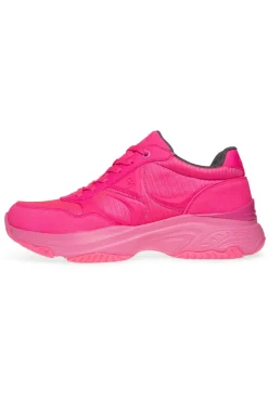CAMP DAVID & SOCCX Fashion Sneaker im tonigen Materialmix neon pink neonpink Shop