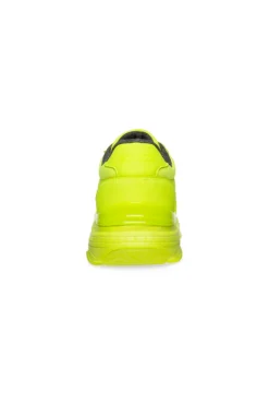 CAMP DAVID & SOCCX Fashion Sneaker im tonigen Materialmix neon lime neonlime Clearance