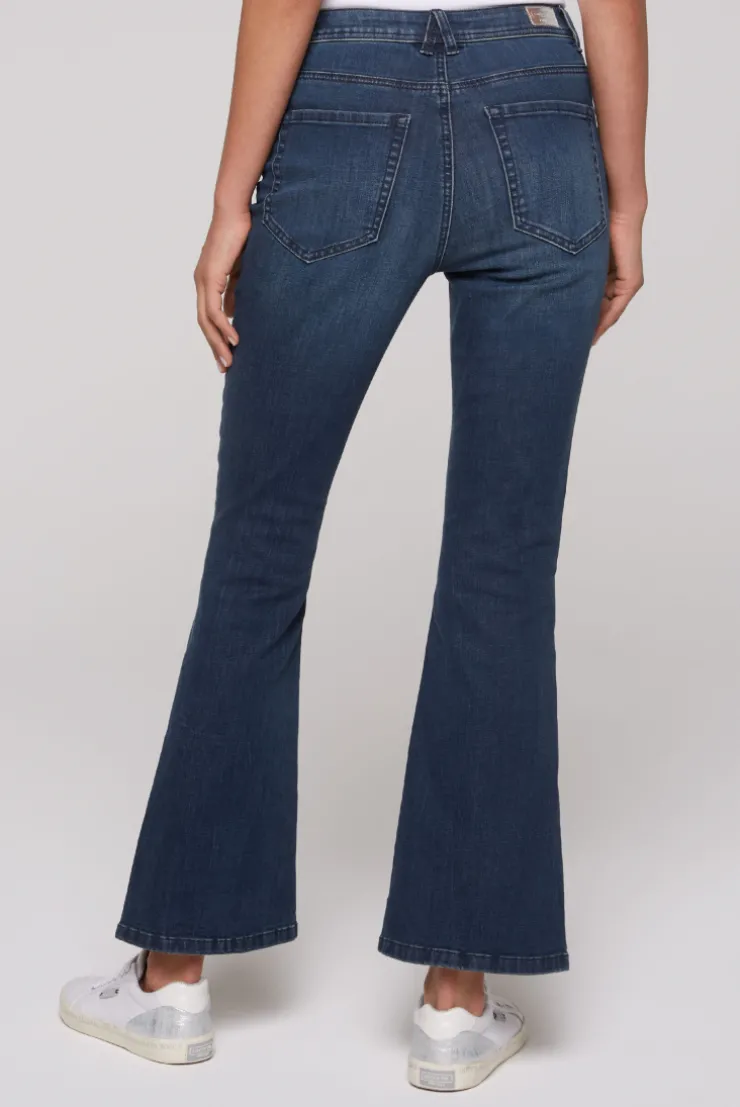 CAMP DAVID & SOCCX Flared Jeans PA:LA Regular Fit deep sea deepsea Cheap