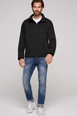 CAMP DAVID & SOCCX Funktionsjacke mit Kapuze und Tapes black Online