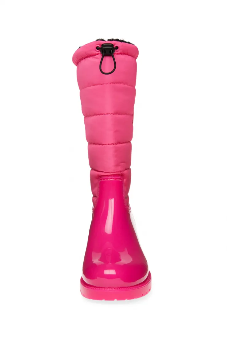 CAMP DAVID & SOCCX Gefütteter Gummistiefel mit Steppschaft neon pink neonpink Store