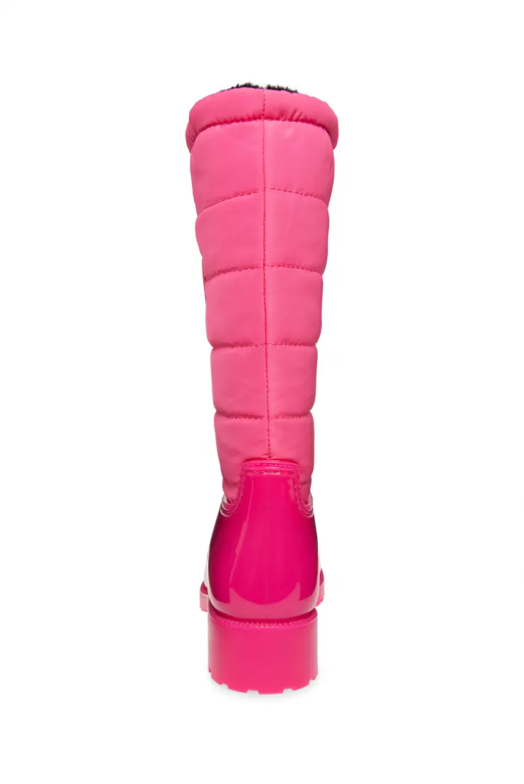 CAMP DAVID & SOCCX Gefütteter Gummistiefel mit Steppschaft neon pink neonpink Store