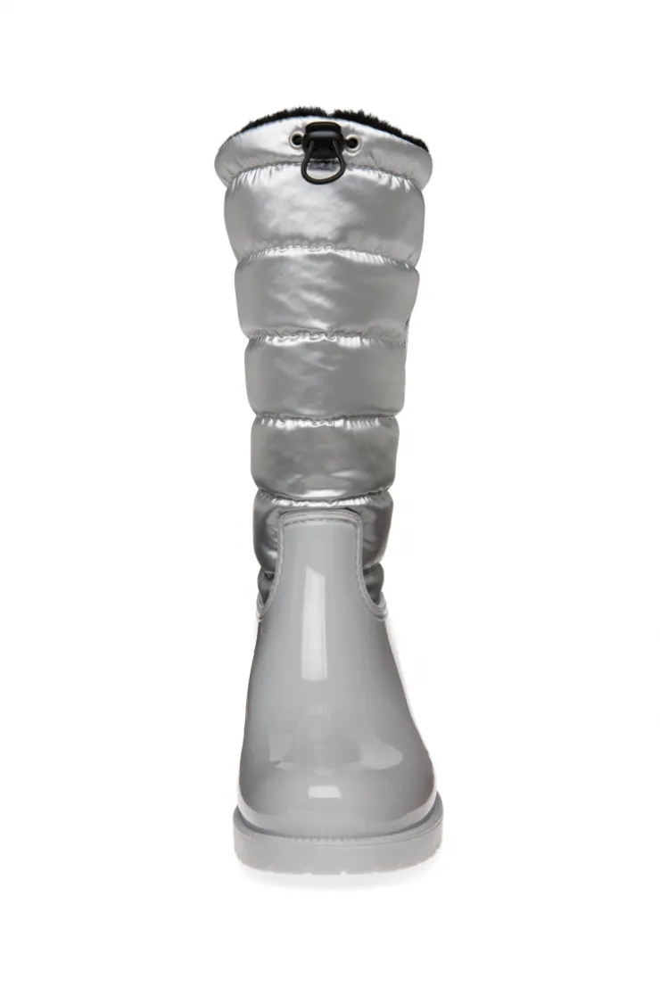 CAMP DAVID & SOCCX Gefütteter Gummistiefel mit Steppschaft silver Sale