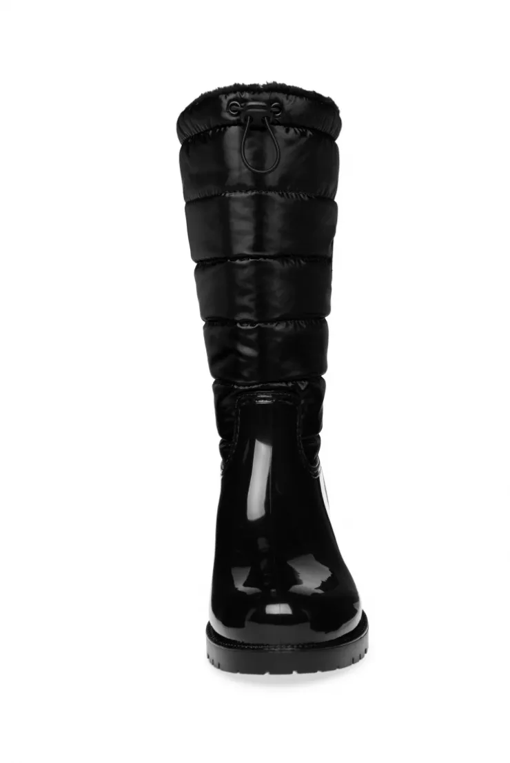 CAMP DAVID & SOCCX Gefütteter Gummistiefel mit Steppschaft black Best