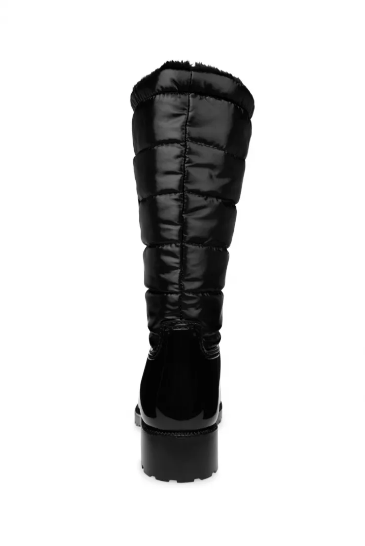CAMP DAVID & SOCCX Gefütteter Gummistiefel mit Steppschaft black Best
