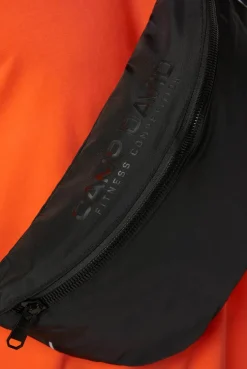 CAMP DAVID & SOCCX Große Gürteltasche mit Logo Print black Discount