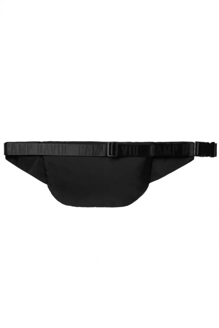 CAMP DAVID & SOCCX Große Gürteltasche mit Logo Print black Discount