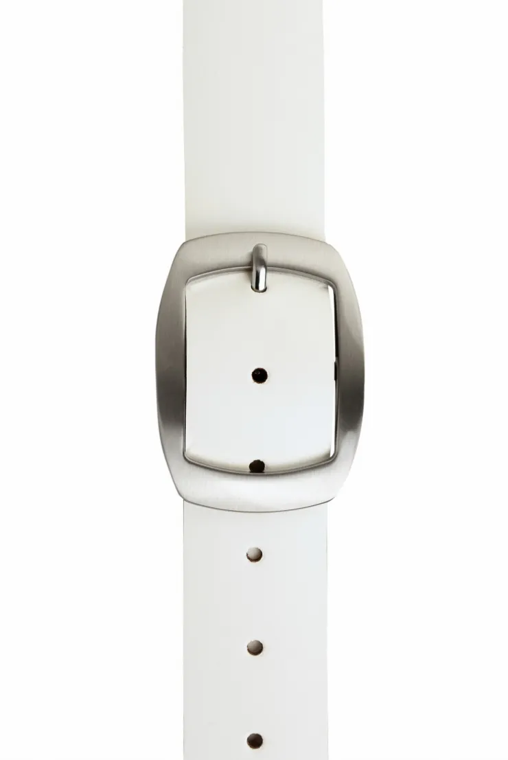 CAMP DAVID & SOCCX Gürtel aus Leder white Cheap