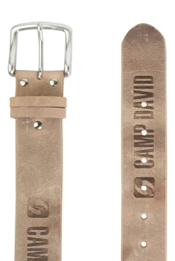 CAMP DAVID & SOCCX Gürtel mit Used-Optik beige Outlet