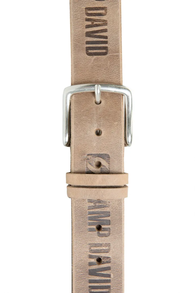 CAMP DAVID & SOCCX Gürtel mit Used-Optik beige Outlet