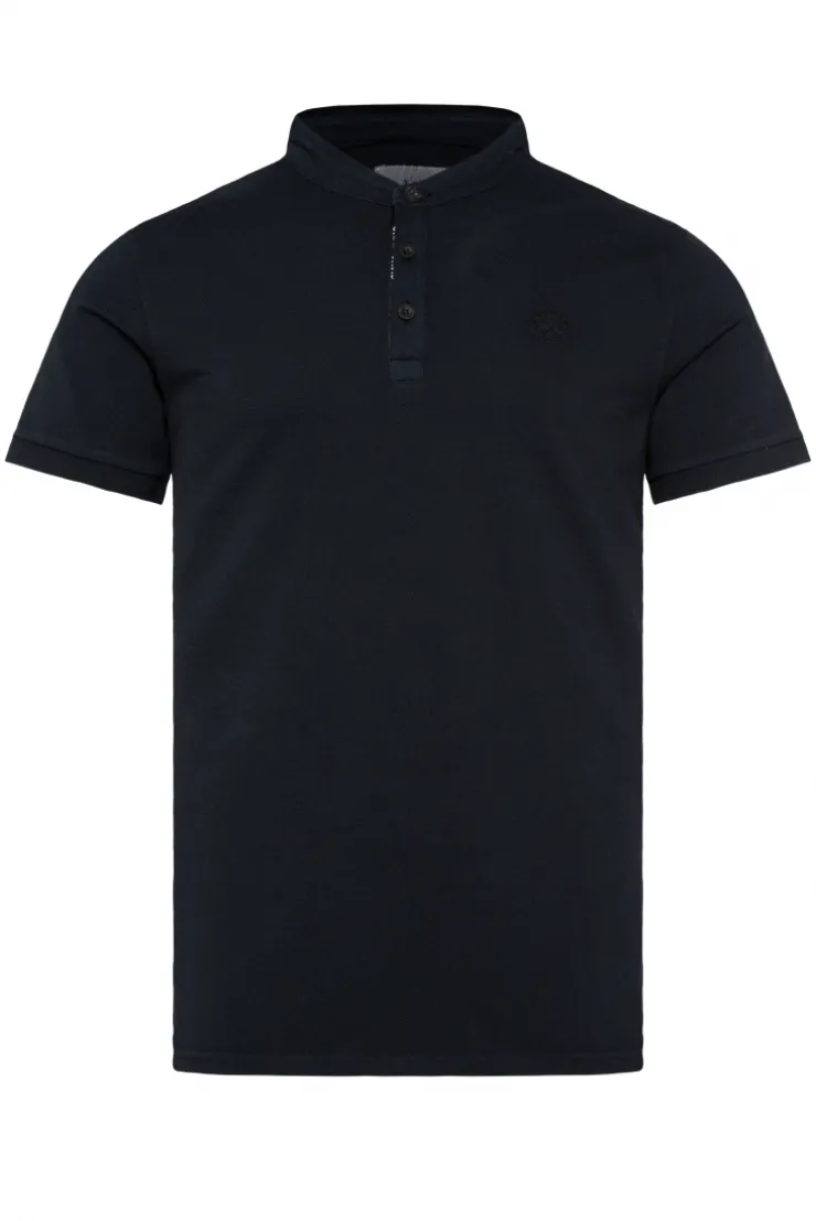 CAMP DAVID & SOCCX Henley-Shirt im Polo-Stil blue navy bluenavy Cheap