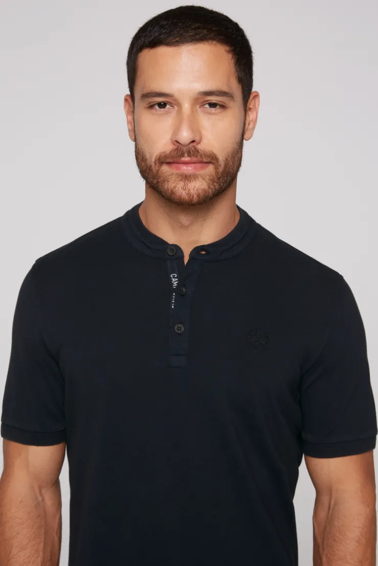 CAMP DAVID & SOCCX Henley-Shirt im Polo-Stil blue navy bluenavy Cheap