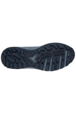 CAMP DAVID & SOCCX High Top Hiking Sneaker mit Logo Artworks nordic blue nordicblue Discount