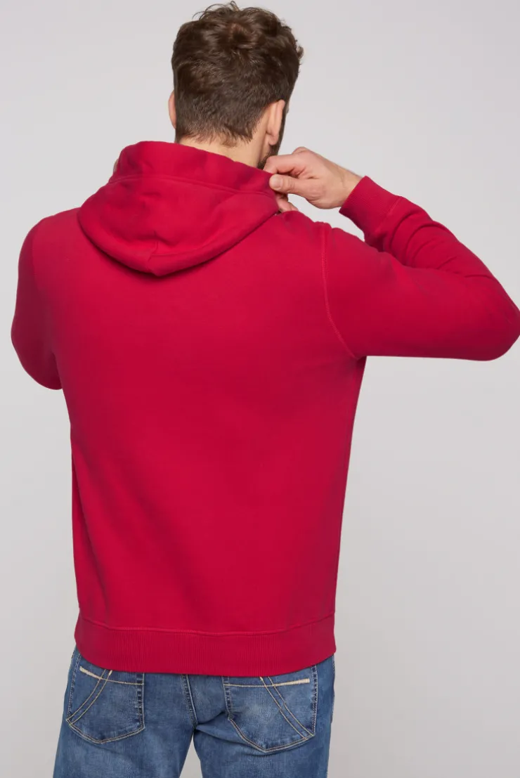 CAMP DAVID & SOCCX Hoodie mit Artwork im Retro-Style royal red royalred Outlet