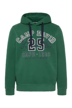 CAMP DAVID & SOCCX Hoodie mit Artwork im Retro-Style raw green rawgreen Hot