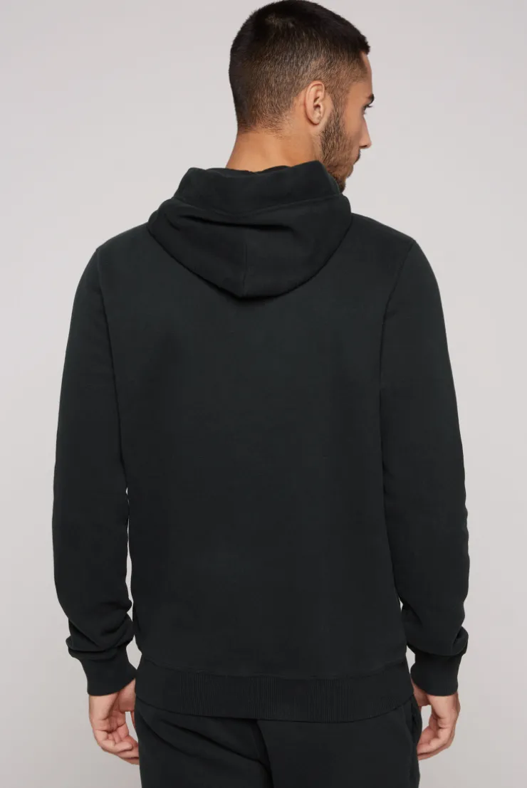 CAMP DAVID & SOCCX Hoodie mit Artwork im Retro-Style black Fashion