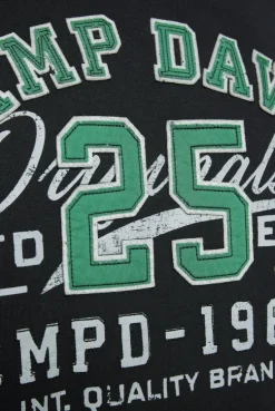 CAMP DAVID & SOCCX Hoodie mit Artwork im Retro-Style black Fashion