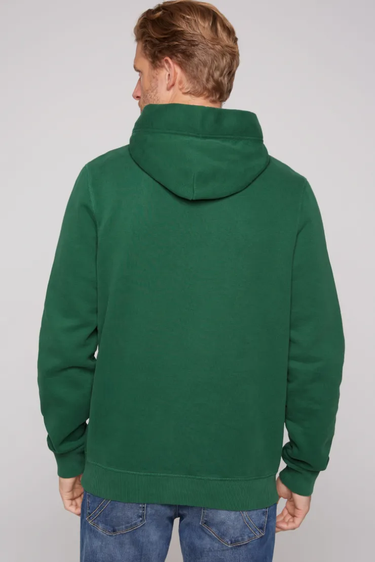 CAMP DAVID & SOCCX Hoodie mit Artwork im Retro-Style raw green rawgreen Cheap